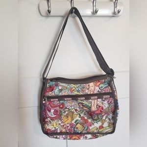 Lesportsac Shoulder/Crossbody Bag, Underwater Print